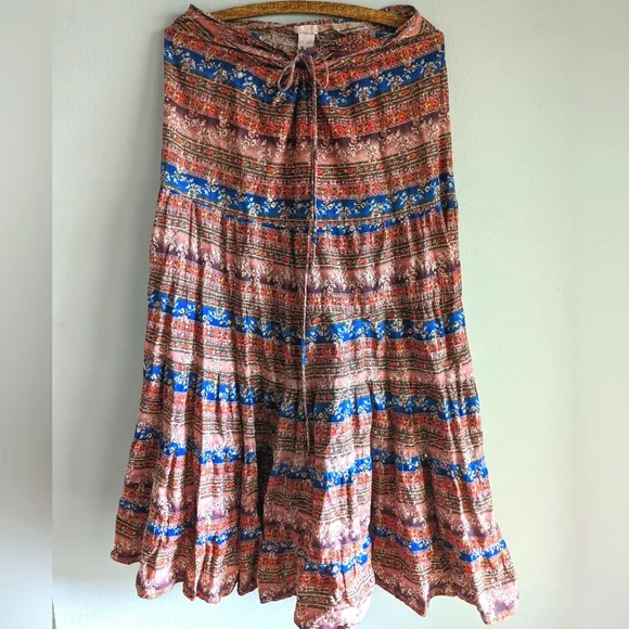 Vintage maxi skirt early 2000s Nolita medium - Picture 3 of 5